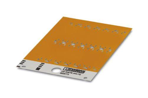 US-WMTB (44X15) OG CABLE MARKER, 4MM, PVC, ORANGE PHOENIX CONTACT