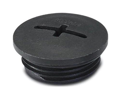 A-INSP-M25-65N-P-BK SCREW PLUG, M25, NYLON PHOENIX CONTACT