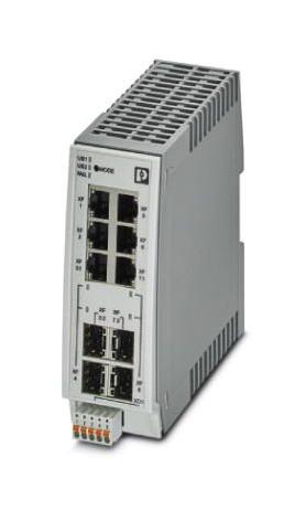FL SWITCH 2204-2TC-2SFX ETHERNET SWITCH, 8PORT, 10/100MBPS PHOENIX CONTACT