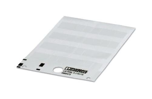 US-WML 6 (13X13) CABLE MARKER LABEL, PVC, WHITE PHOENIX CONTACT