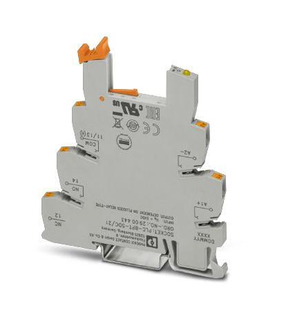 PLC-BPT- 5DC/21 RELAY SOCKET, 5VDC, DIN RAIL PHOENIX CONTACT
