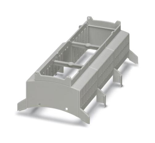 BC 161,6 OT 111121 KMGY DIN RAIL HOUSING, UPPER, PC, GREY PHOENIX CONTACT