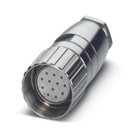 RC-12S2N121K00 CIRCULAR CONNECTOR, PLUG, 12POS, CABLE PHOENIX CONTACT