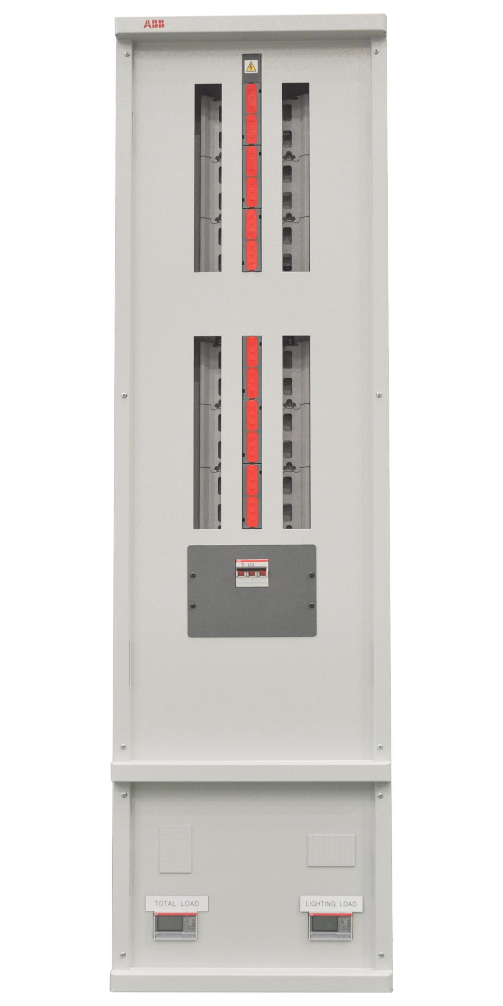 EPP-VSL84-1254P VERTICAL SPLIT LOAD BOARD, 125A, 8+4WAY ABB