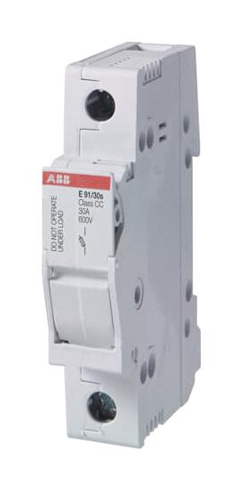 E91/32S DIN RAIL FUSE HOLDER, 1P, 32A, 600V ABB