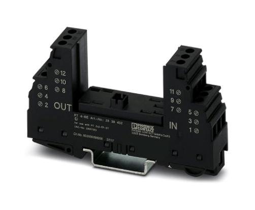 PT 4-BE BASE ELEMENT, SURGE PROTECTION DEVICE PHOENIX CONTACT
