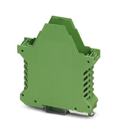 ME 22,5 UT GN MOUNTING BASE, DIN RAIL HOUSING, GREEN PHOENIX CONTACT