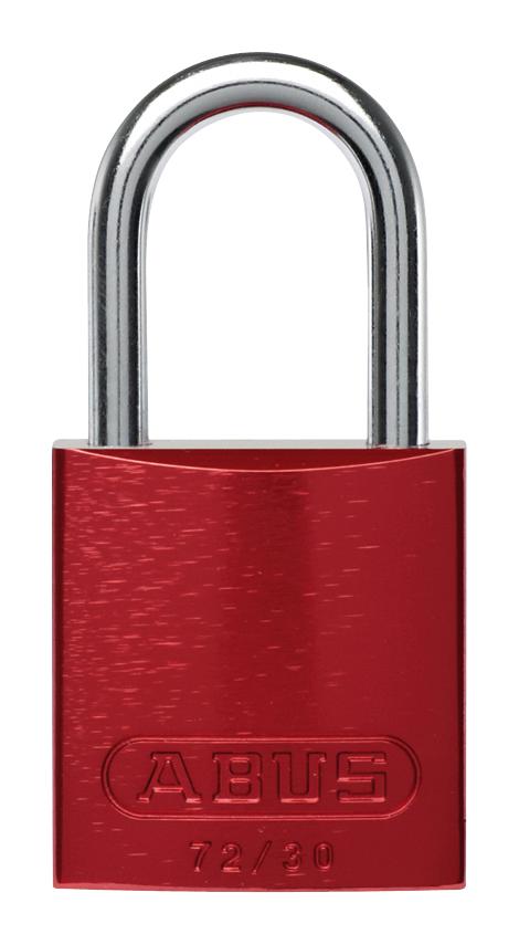 PSL-12 LOCKOUT PADLOCK, 31.75MM, ALUMINUM, RED PANDUIT