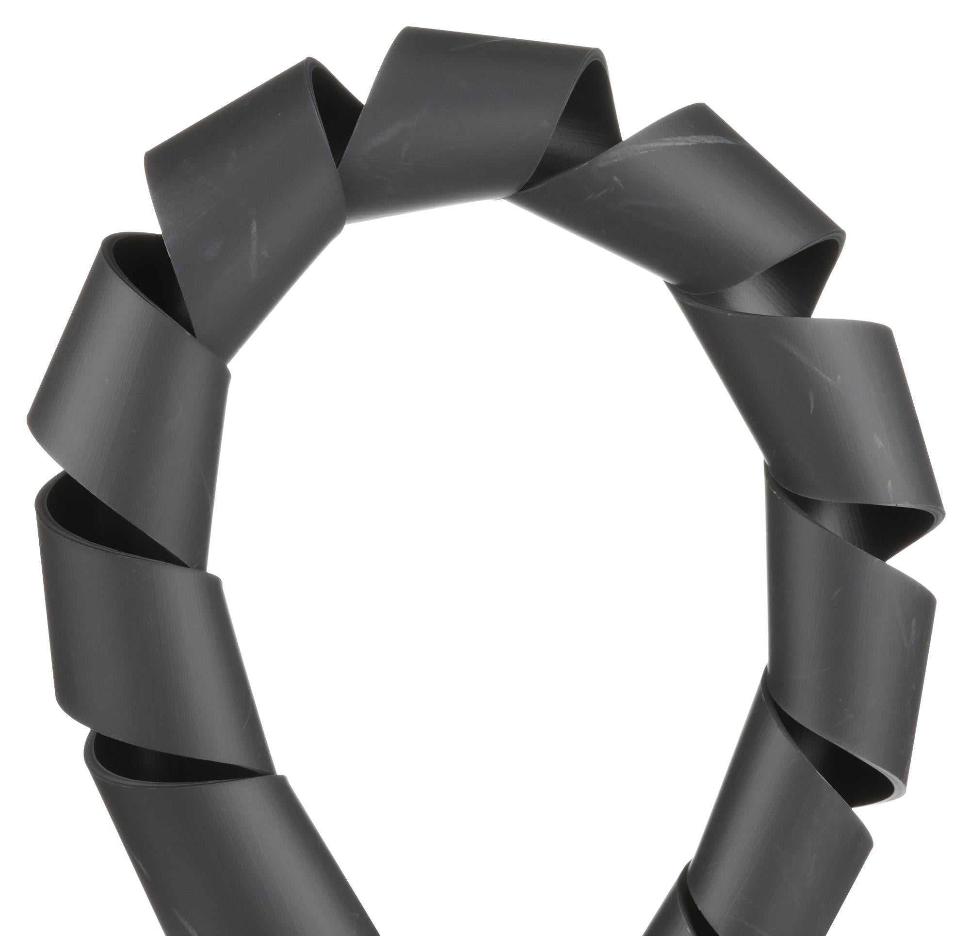 T38NZFR-C20 SPIRAL WRAP,.38"X 100',NZFR NYL,BLK,1RL PANDUIT