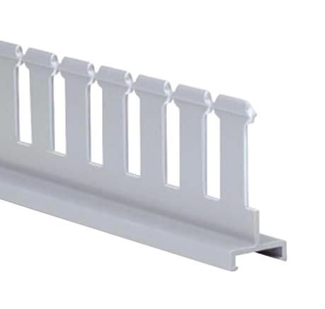 SD3H6 SLOTTED DIVIDER WALL, GREY, 1.8M PANDUIT