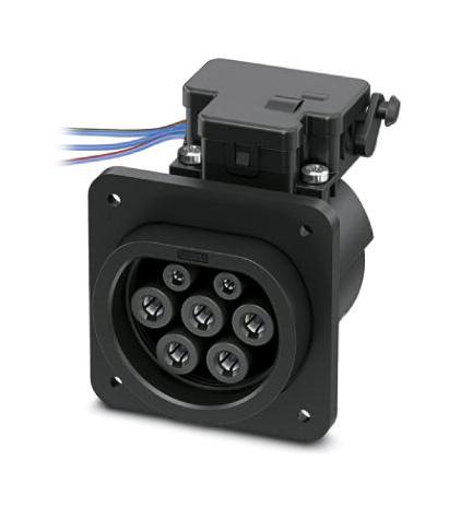 EV-T2M3SE24-3AC32A-0,7M6,0E10 AC CHARGING CABLE, 700MM, 32A, 480V PHOENIX CONTACT