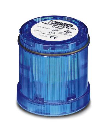 PSD-S OE LED BL BU LED SIGL INDICATOR, BLINKING, 24V, BLUE PHOENIX CONTACT