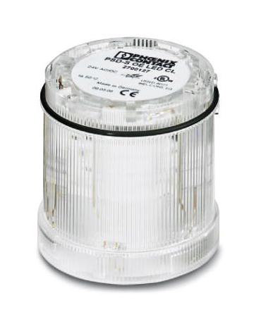 PSD-S OE LED CL LED SIGL INDICATOR, STEADY, TRANSPARENT PHOENIX CONTACT