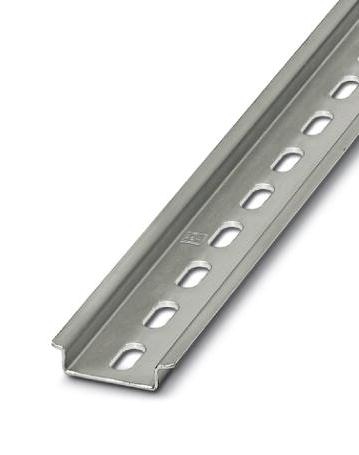 NS 35/ 7,5 BLK PERF 2000MM DIN MOUNTING RAIL, STEEL, 2M PHOENIX CONTACT