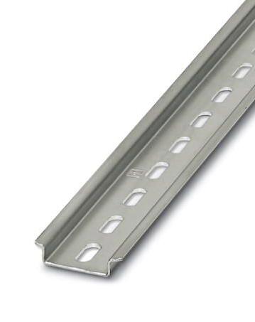 NS 35/ 7,5 PERF 1000MM DIN MOUNTING RAIL, STEEL, 1M PHOENIX CONTACT