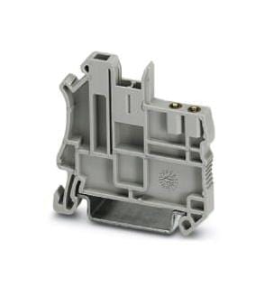 UT 2,5/1P-F SCREW FLANGE, 1LEVEL, GREY, NYLON PHOENIX CONTACT