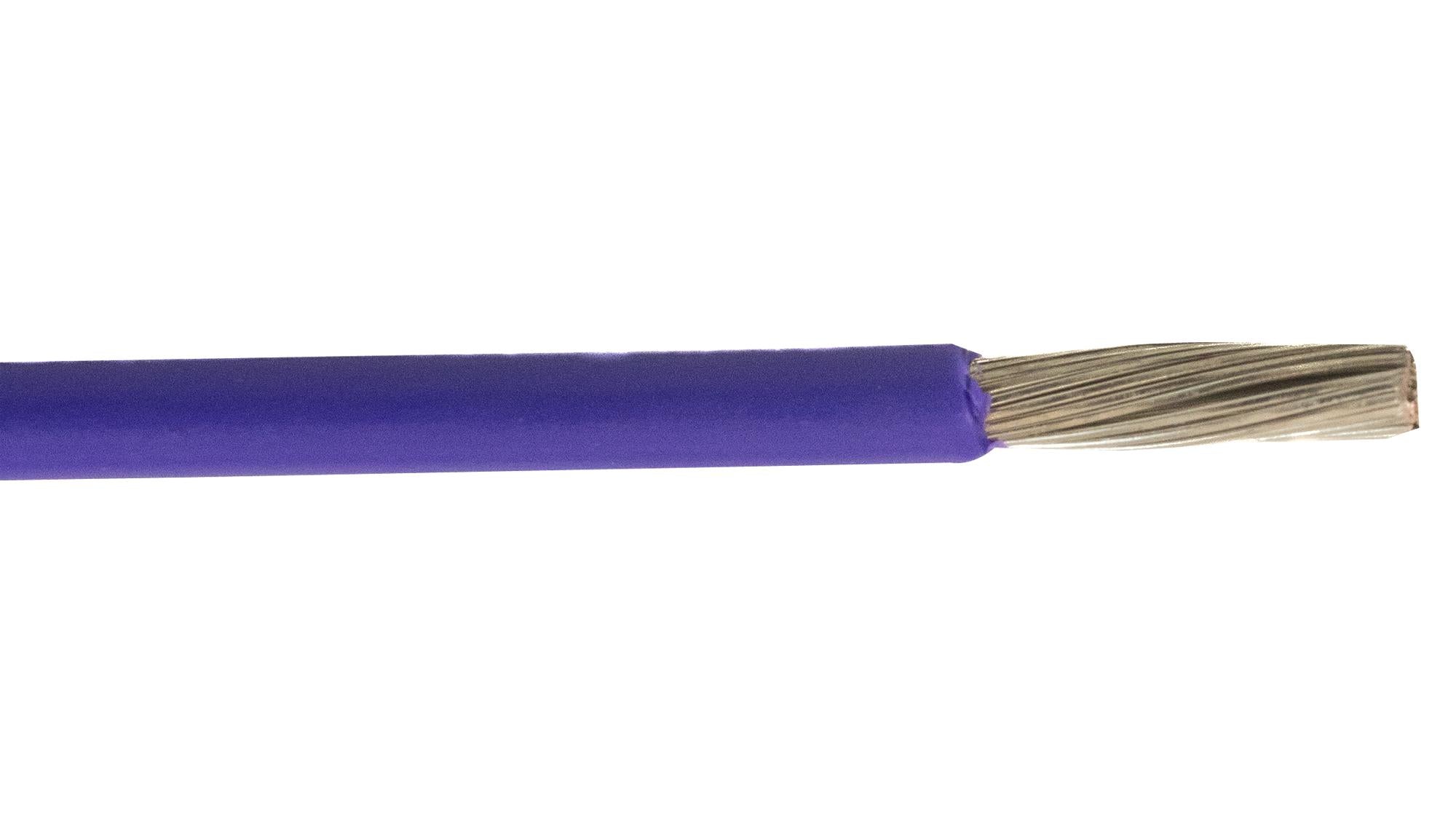 67250 VI033 HOOK-UP WIRE, 2.5MM2, VIOLET, 100M ALPHA WIRE