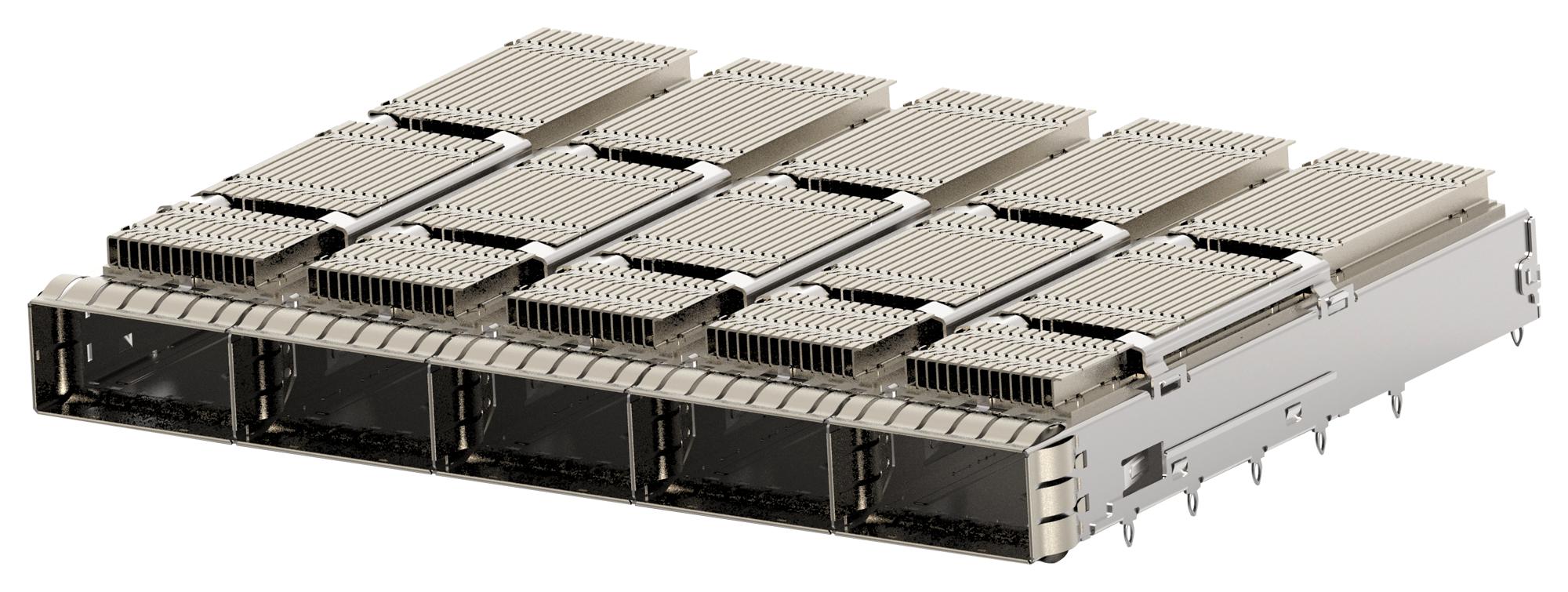 2343987-1 CAGE ASSEMBLY, PCI HS, 5PORT, PRESS-FIT TE CONNECTIVITY