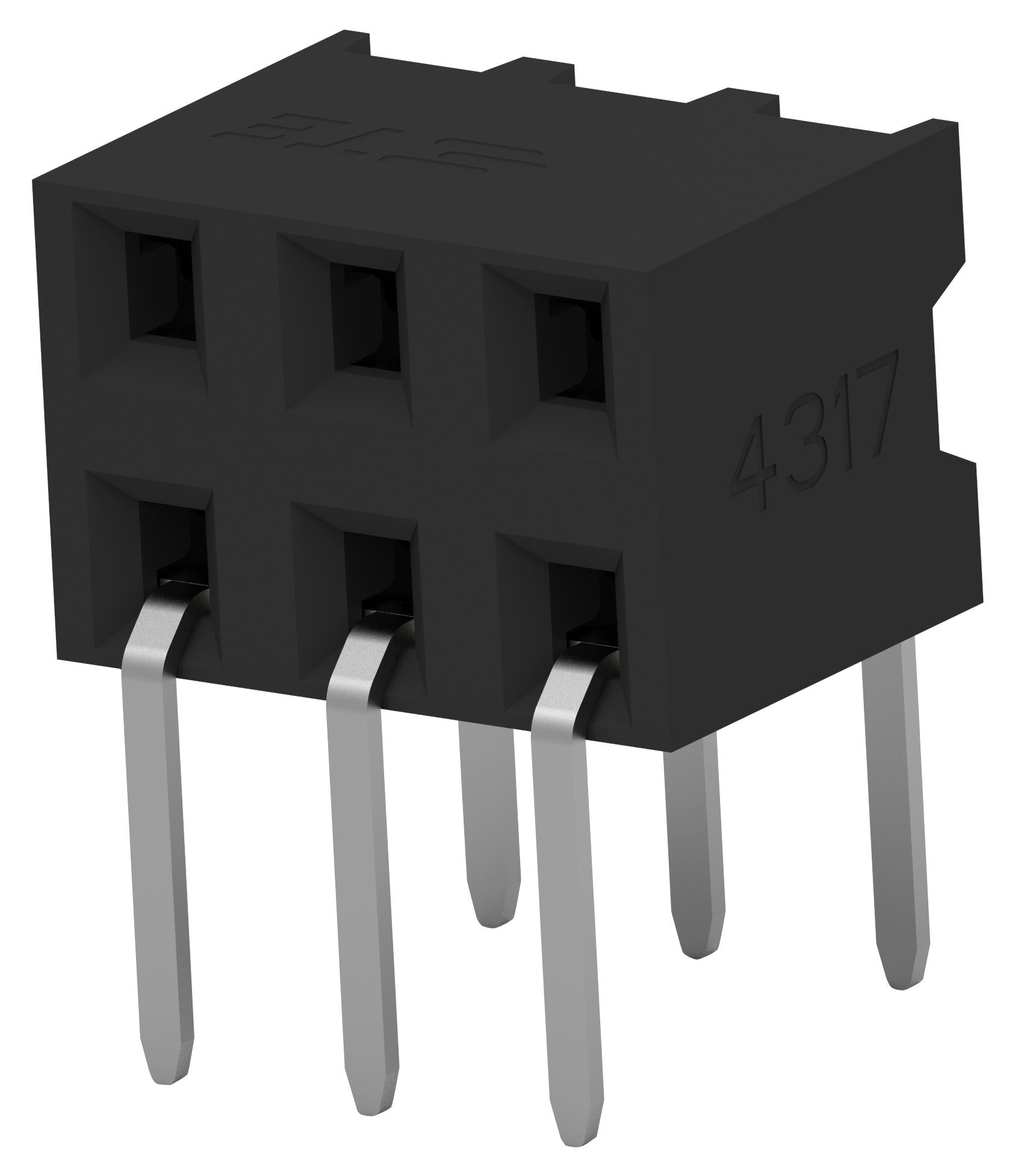 2314924-6 CONNECTOR, RCPT, 6POS, 2ROW, 2MM TE CONNECTIVITY