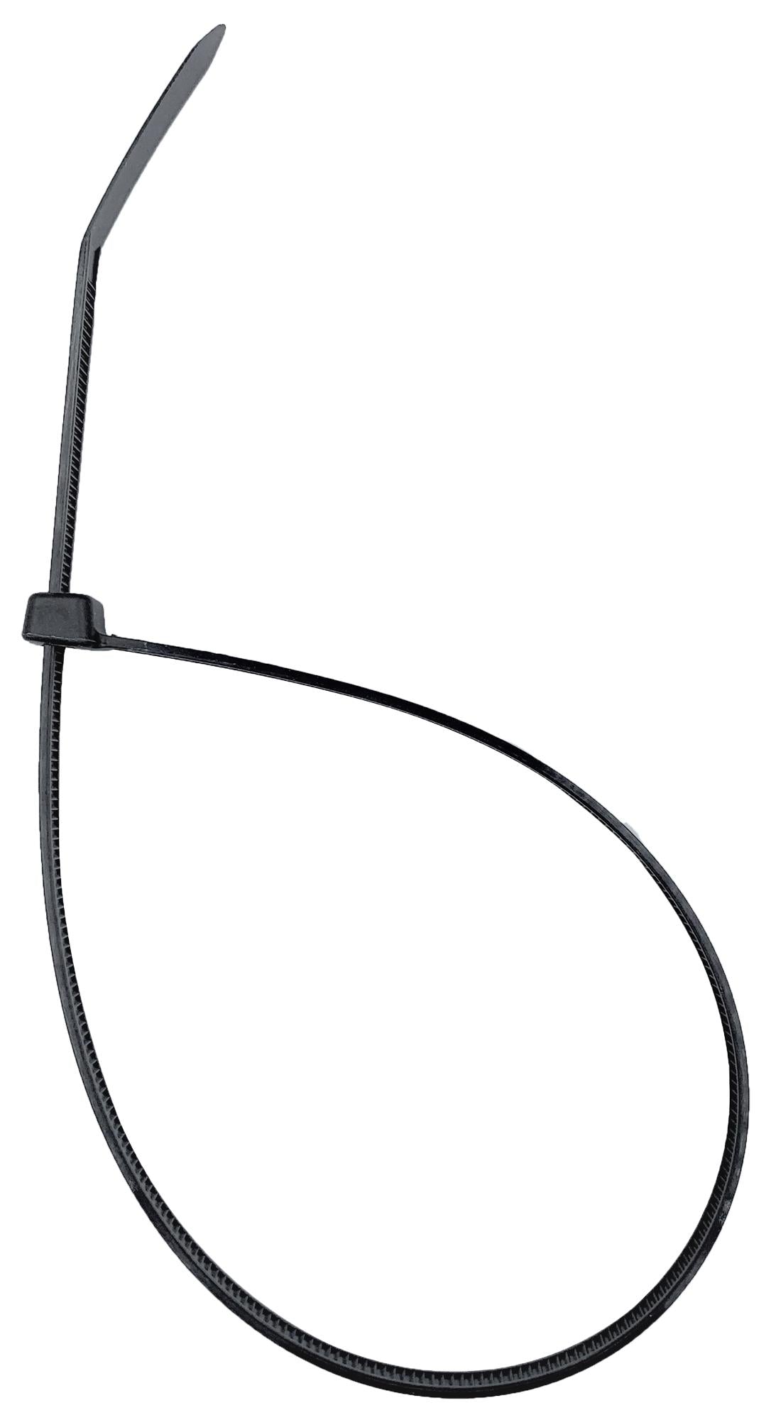 PEL01440 CABLE TIE 140 X 2.5MM BLK 100/PK PRO ELEC
