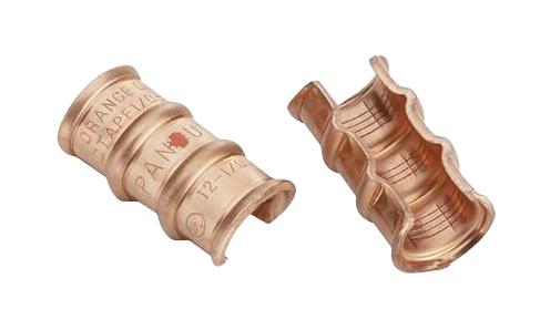 CTAPF6-12-C COMPRESSION TAP, CU, 6AWG RUN/12AWG TAP PANDUIT