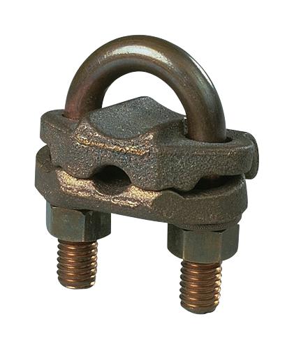 GPL-10-Q GROUNDING CLAMP, BRZ, 60.5X47.8X76.2MM PANDUIT