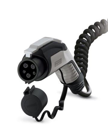 EV-T1G3K-1AC32A-4,0M6,0EHBK01 AC CHARGING CABLE, 4M, 250VAC, 32A, BLK PHOENIX CONTACT