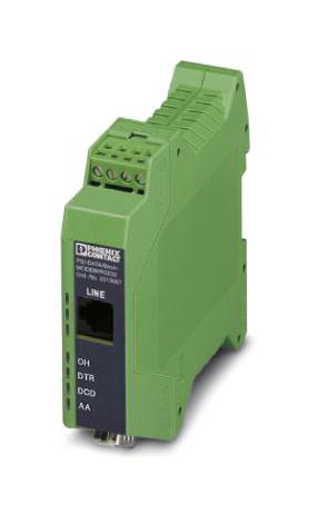 PSI-DATA/BASIC-MODEM/RS232 INDUSTRIAL ANALOG MODEM, RS232, 30VDC PHOENIX CONTACT