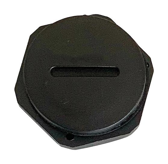 PELB0227 BLANKING PLUG, M12 X 1.5, 15MM, BLACK PRO ELEC
