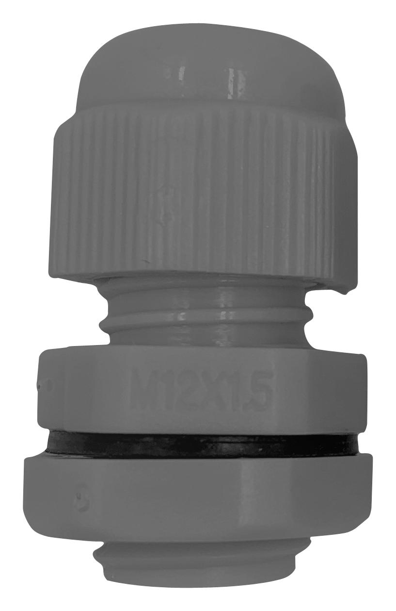 PELB0265 CABLE GLAND, PA/NBR, 4MM-8MM, GREY PRO ELEC