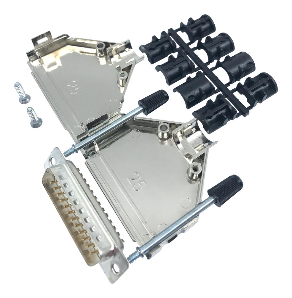 MP002041 D SUB CONN KIT, PLUG, 9POS, SOLDER CUP MULTICOMP PRO