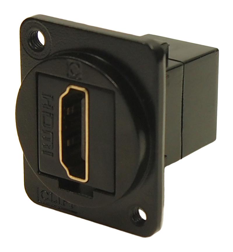 CP30200GM3B ADAPTER, HDMI A RCPT-RCPT, BLACK METAL CLIFF ELECTRONIC COMPONENTS