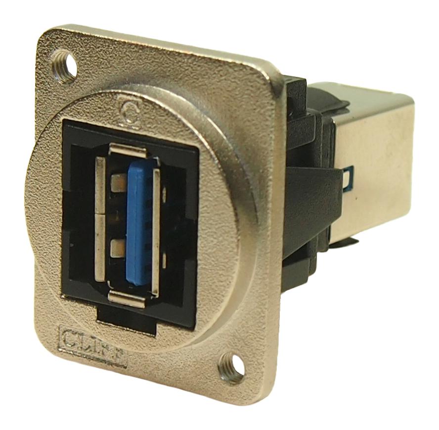 CP30210NM3 USB ADAPTER, 3.0 TYPE A RCPT-TYPE B RCPT CLIFF ELECTRONIC COMPONENTS