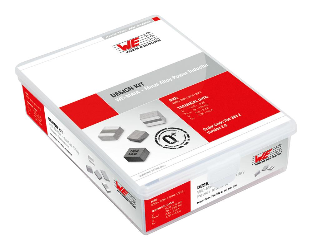 7843832 POWER INDUCTOR KIT, SMD, 240PC WURTH ELEKTRONIK