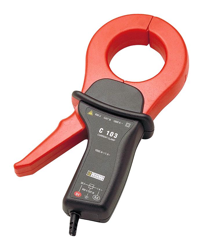 P01120303 AC CURRENT CLAMP, 0.1A TO 1.2KA CHAUVIN ARNOUX