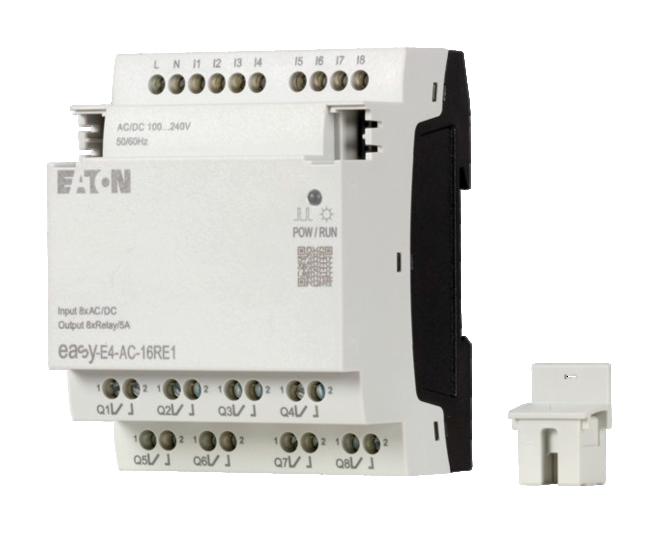EASY-E4-AC-16RE1 DIGITAL I/O MODULE, 8 I/O, 240VDC/VAC EATON MOELLER