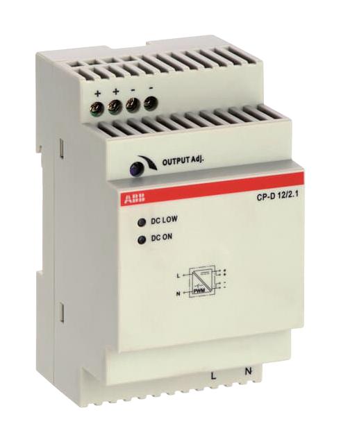 1SVR427043R1200 AC/DC CONV, ADJ, 2.1A, 12VDC ABB