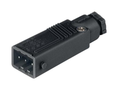 932143200 RECTNGLR PWR CONN, PLUG, 3+PE, CABLE LUMBERG AUTOMATION