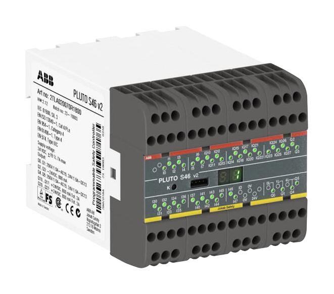 2TLA020070R1800 SAFETY PLC, 46 I/O, 24VDC ABB