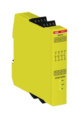 2TLA010040R0200 SAFETY RELAY, 4PST, 24VDC, 5A ABB