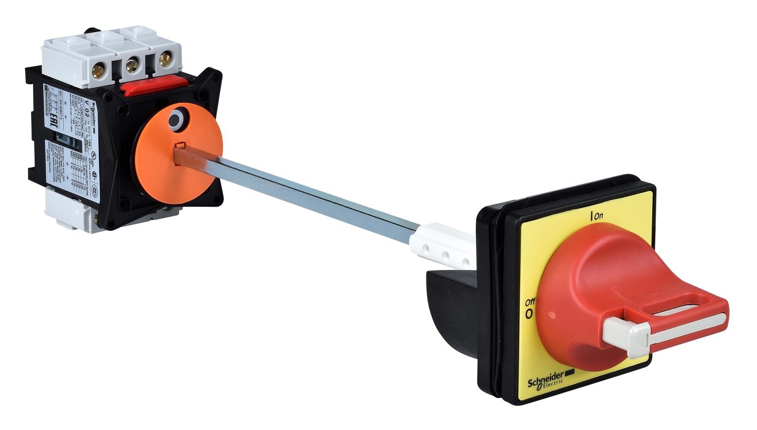 VCCF02 E-STOP SW DISCONNECTOR, 3P, 8.1A, 400VAC SCHNEIDER ELECTRIC