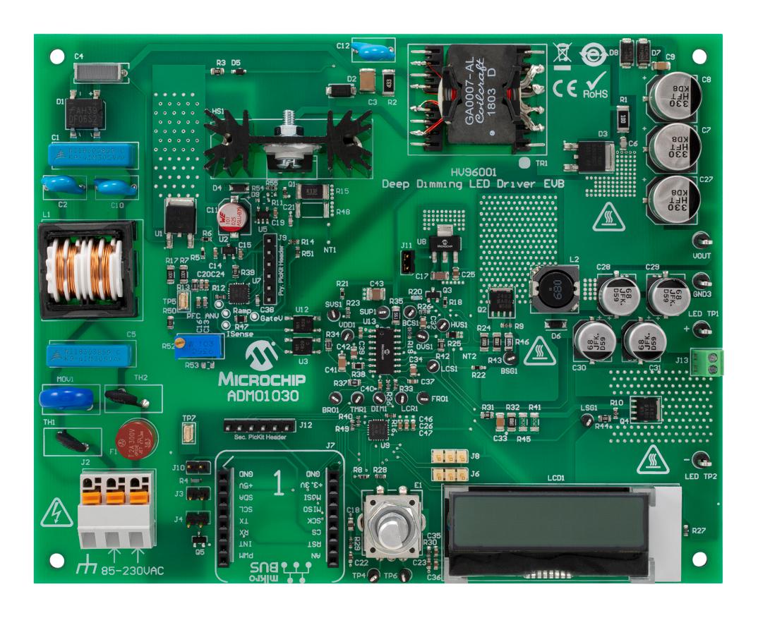ADM01030 EVAL BOARD, LED DRIVER MICROCHIP