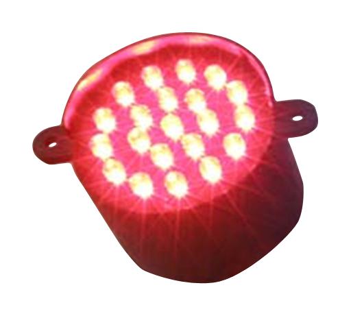 MP002076 52MM RED LED TRAFFIC LIGHT PIXEL CLUSTER MULTICOMP PRO