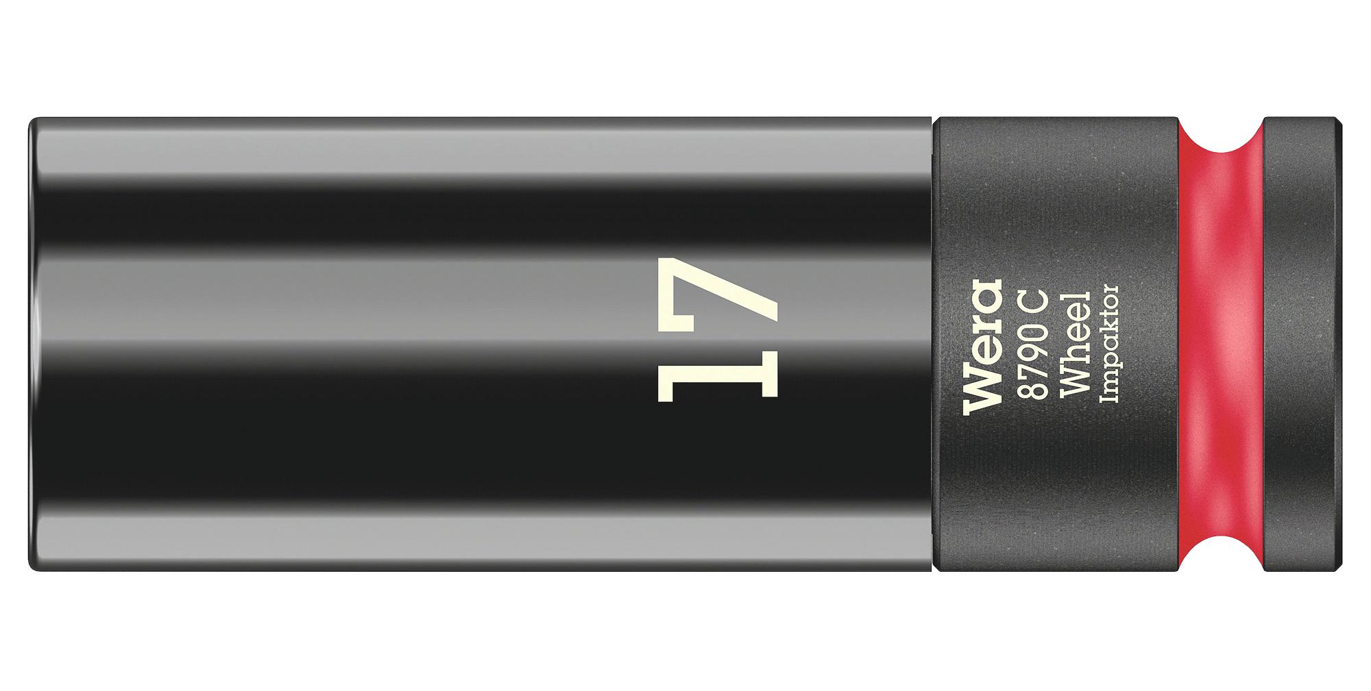 8790 C WHEEL IMPAKTOR 17,0 SOCKET, 17MM, HEX, 1/2" DRIVE WERA