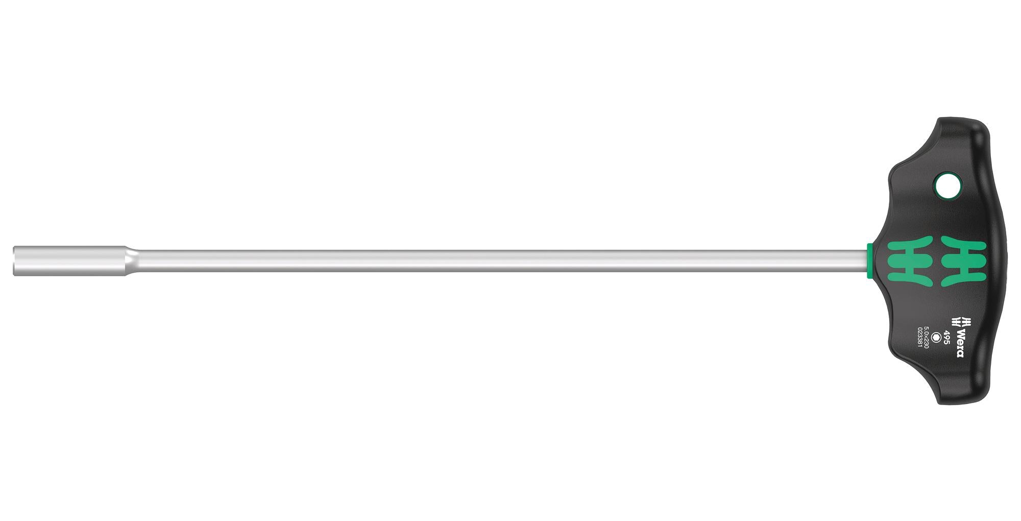 495 5 X 230 MM T-HANDLE SCREW DRIVER, 230MM, 5MM WERA