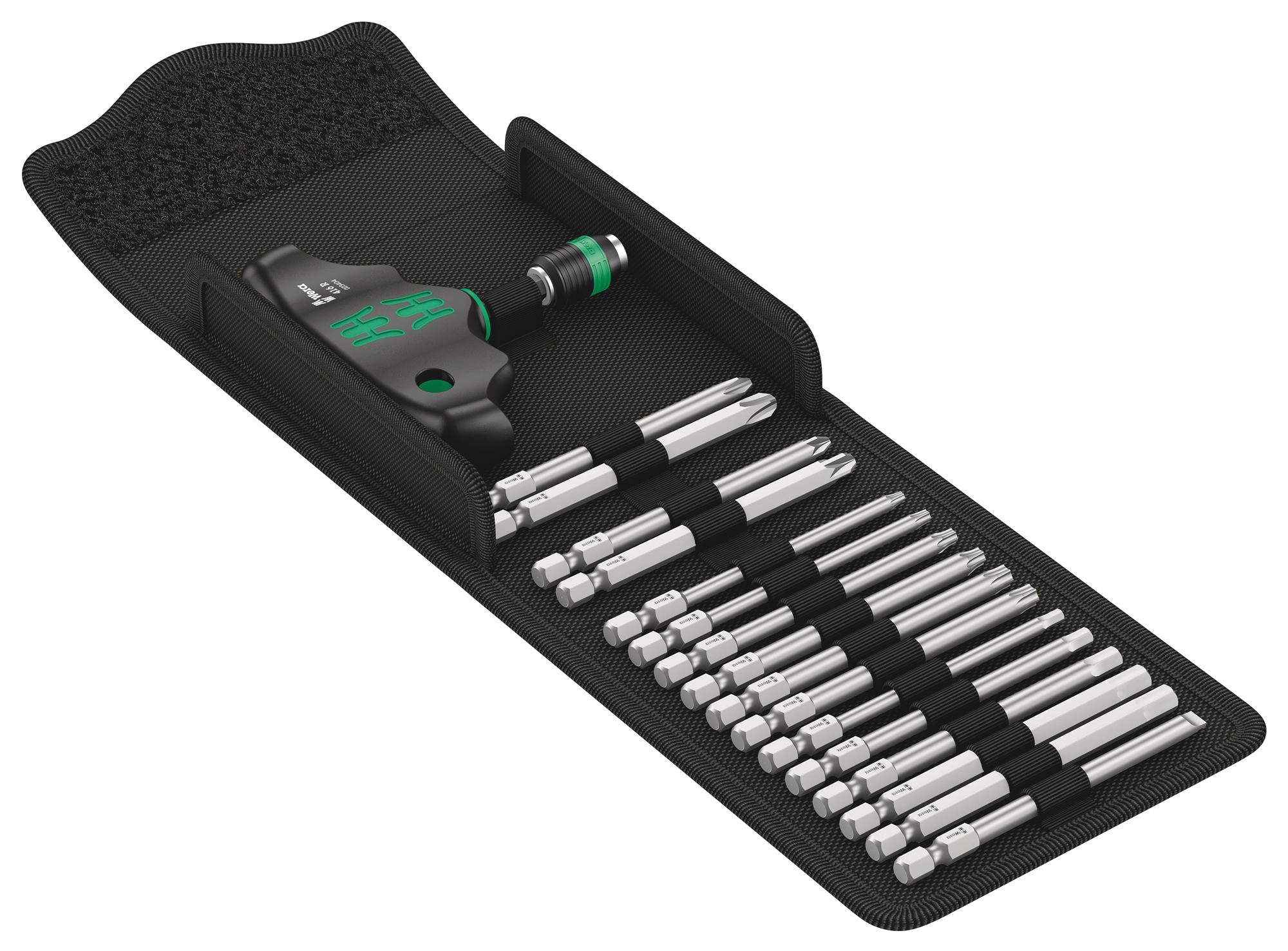 KRAFTFORM KOMPAKT 400 T-HANDLE WITH SCREWDRIVER SET, 17PC WERA
