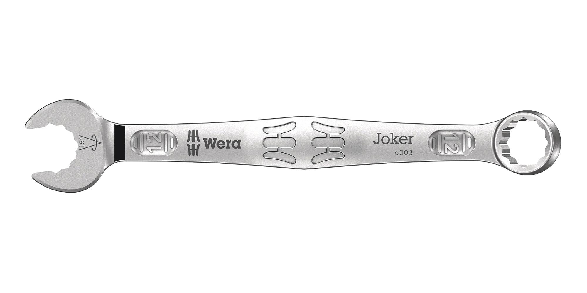6003 JOKER 12 JOKER RING SPANNER, 12MM, 148MM WERA