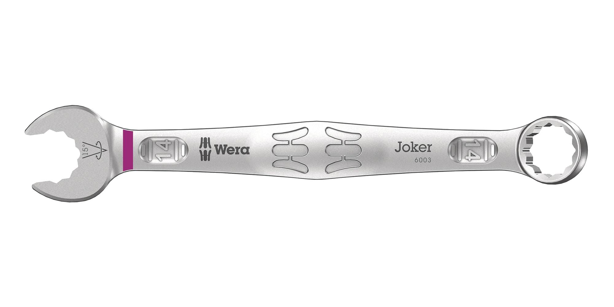 6003 JOKER 14 JOKER RING SPANNER, 14MM, 167MM WERA
