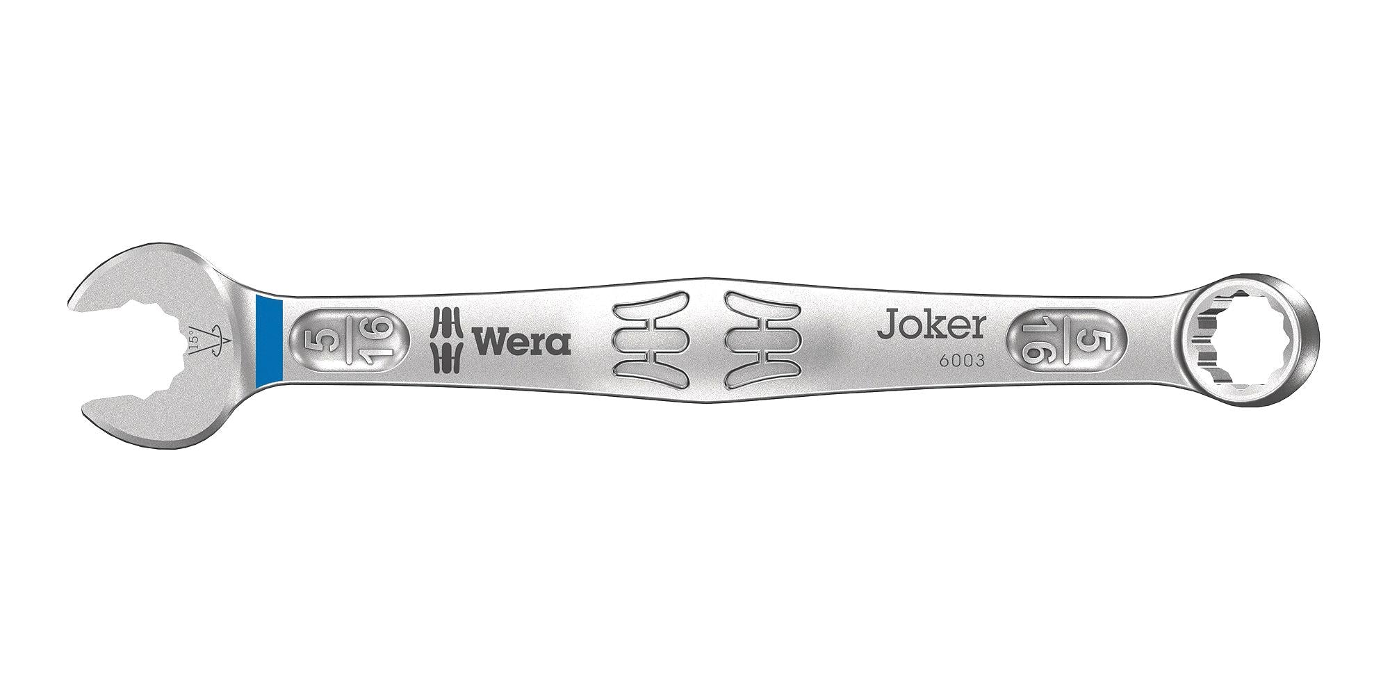 6003 JOKER 5/16" JOKER RING SPANNER, 5/16", 115MM WERA