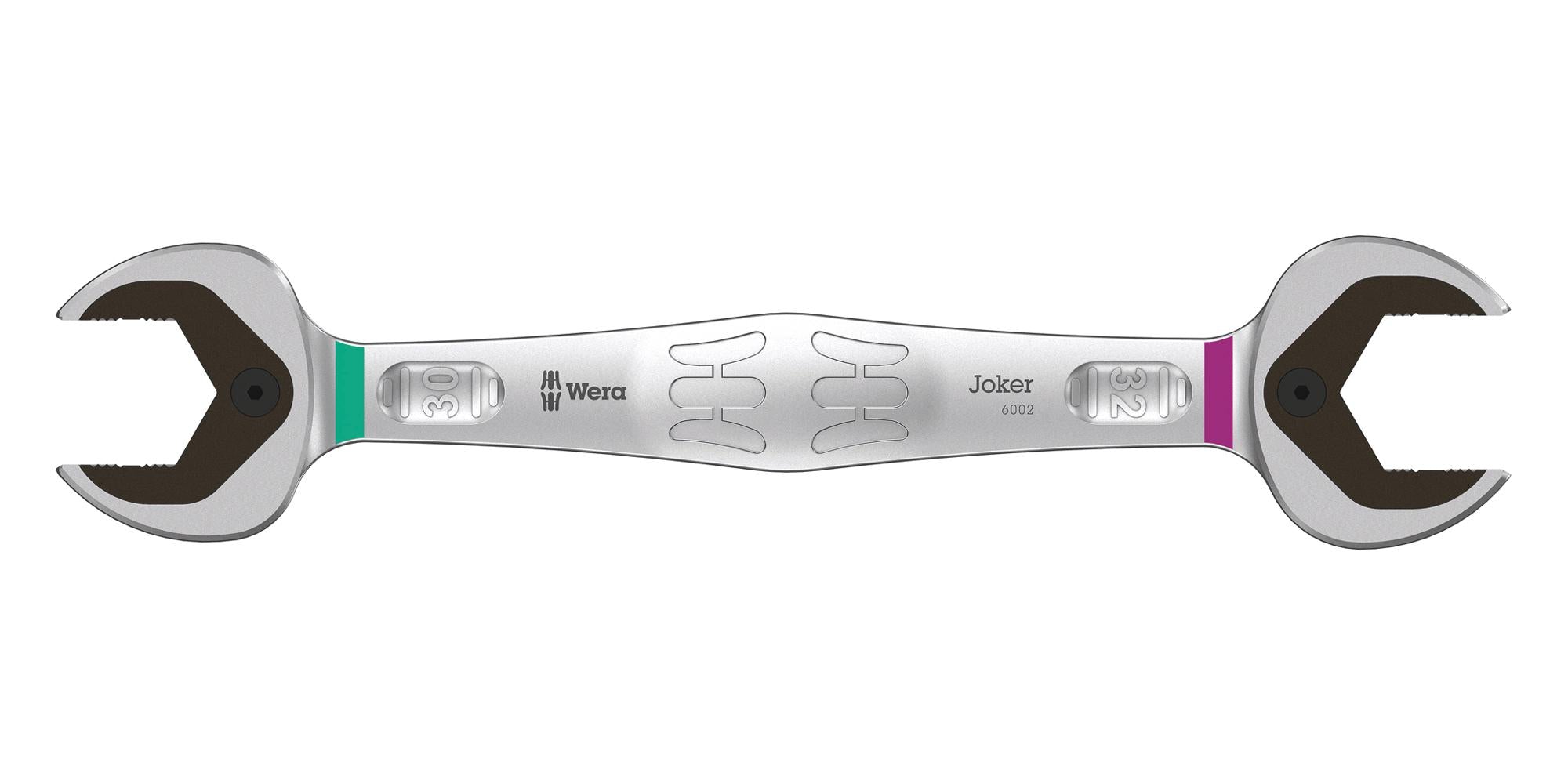 6002 JOKER 30 + 32 DOUBLE OPEN-ENDED WRENCH, 32MM, L-305MM WERA